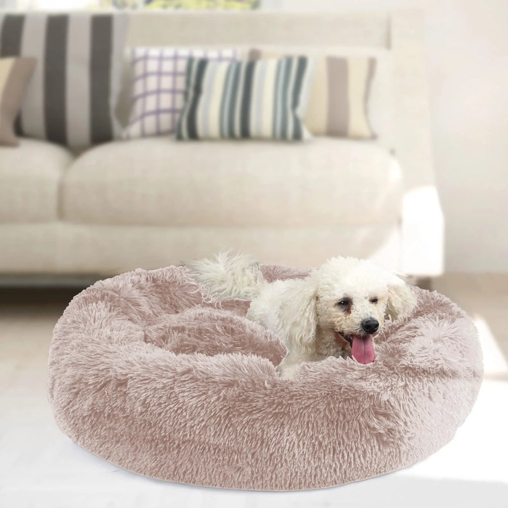 23in Washable Round Dog Bed M53158