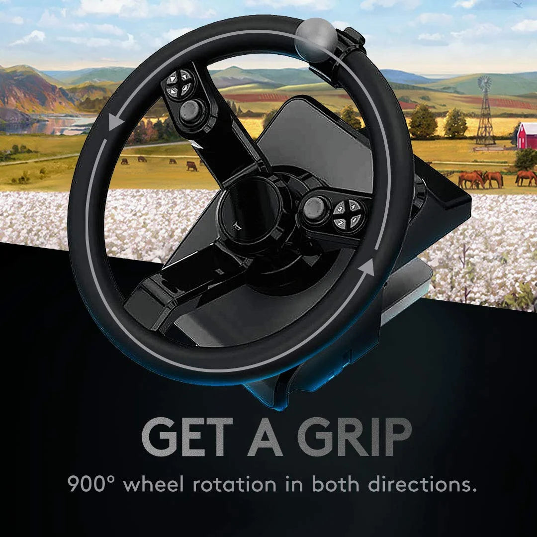 Simulation Wheel, Pedals and Side Panel Control Deck L81575