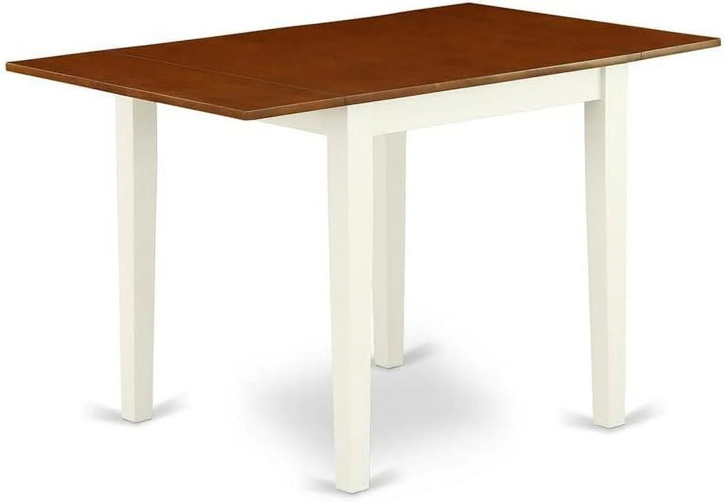 3 Piece Dinette Set with Rectangle Dropleaf Table and 2 Chairs I775