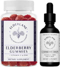 Elderberry Tincture and Gummies 2 Oz Drops 60ct D155
