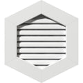 Vertical Peaked Gable Vent 6/12 Pitch Functional V582756