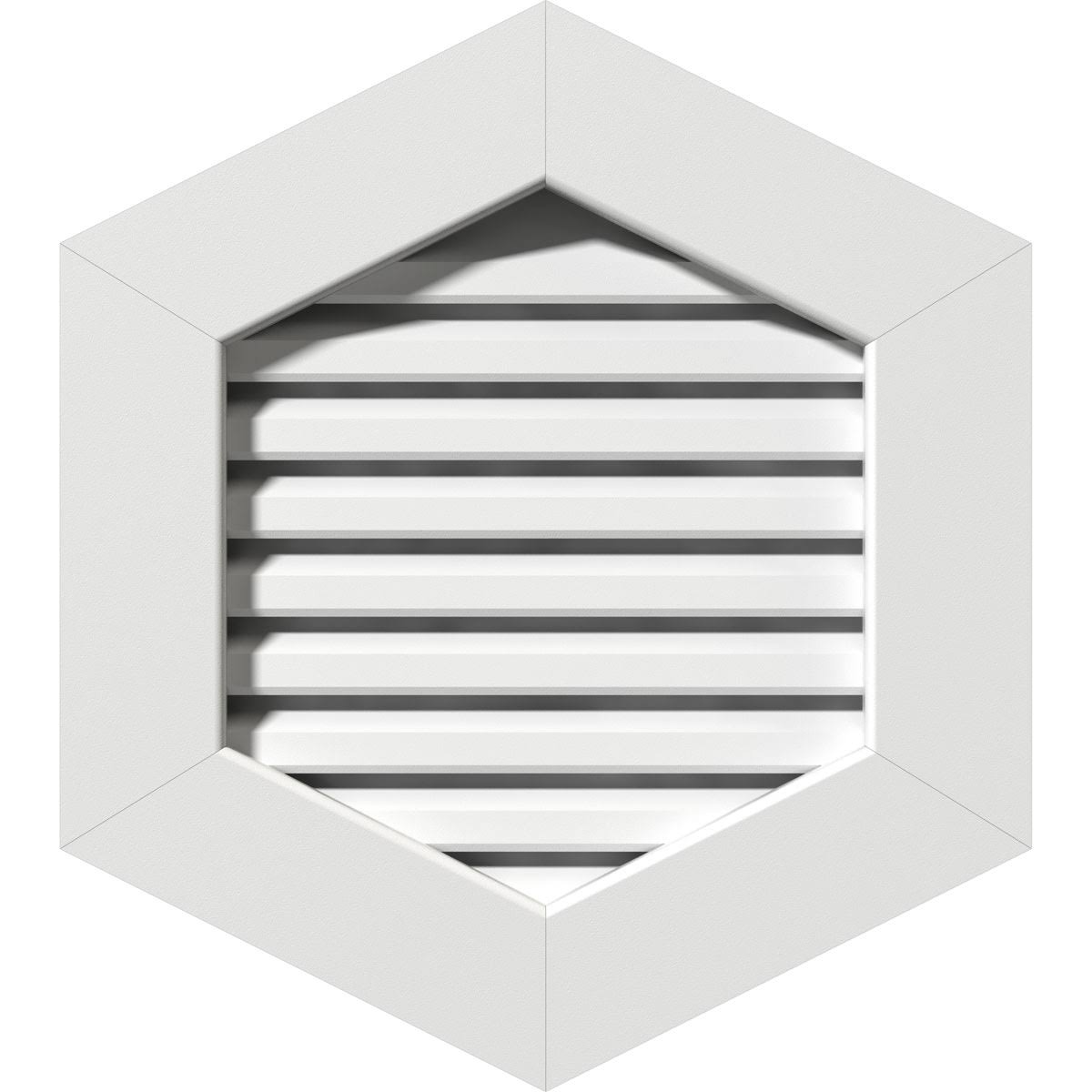 Vertical Peaked Gable Vent 6/12 Pitch Functional V582756