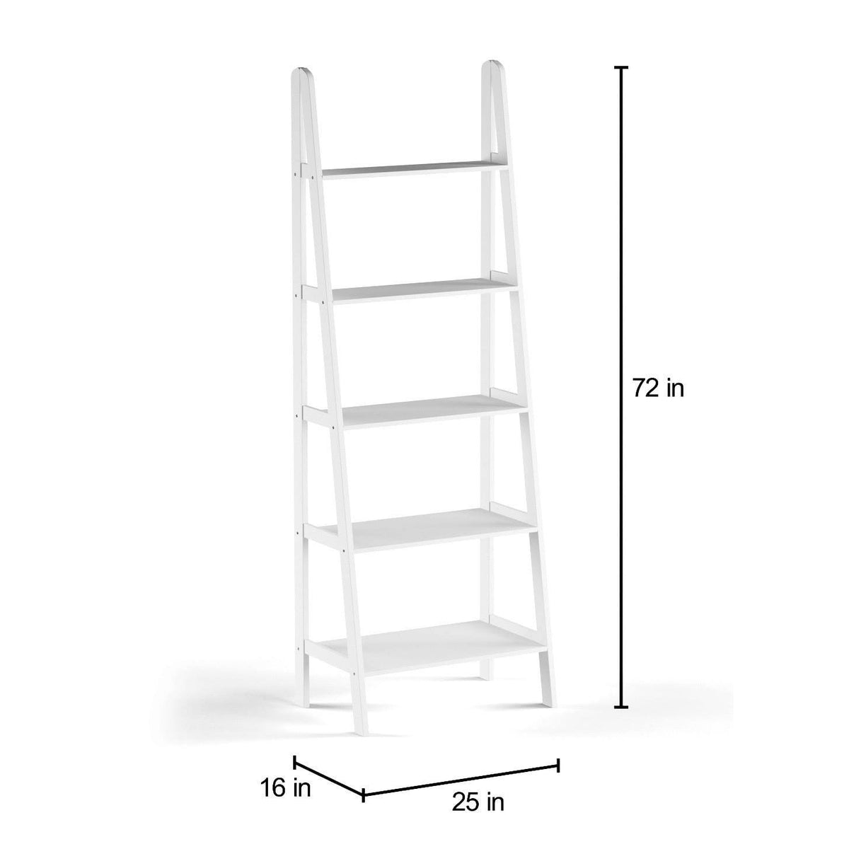 5-Shelf Ladder Bookcase G8225