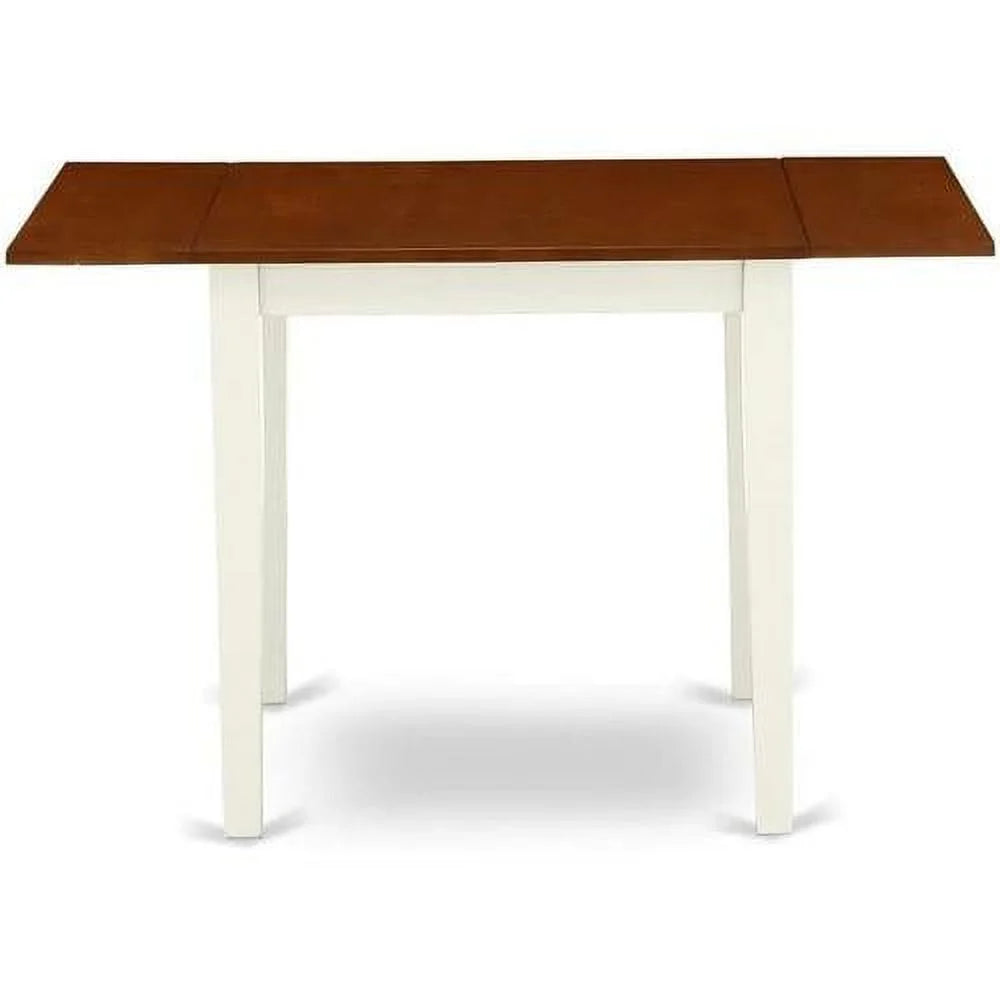 3 Piece Dinette Set with Rectangle Dropleaf Table and 2 Chairs I775