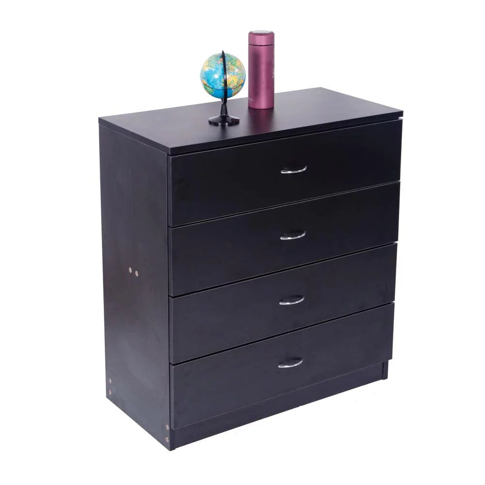 Modern 4 Drawer Dresser Storage Chest Organizer E458249