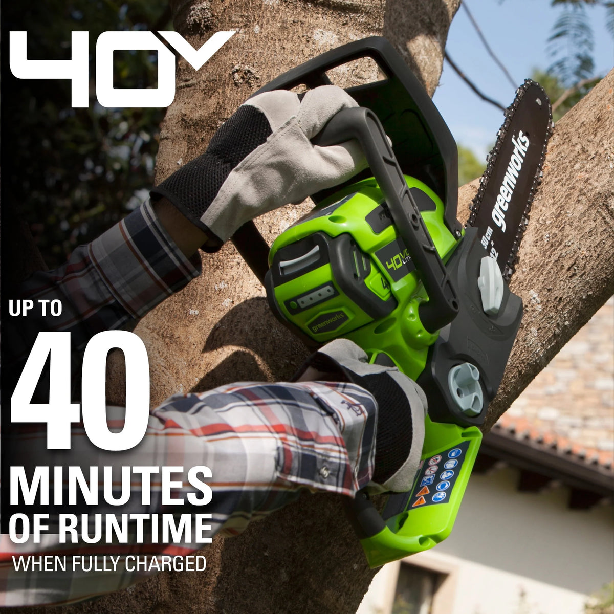 40 V Battery Powered Chainsaw M454