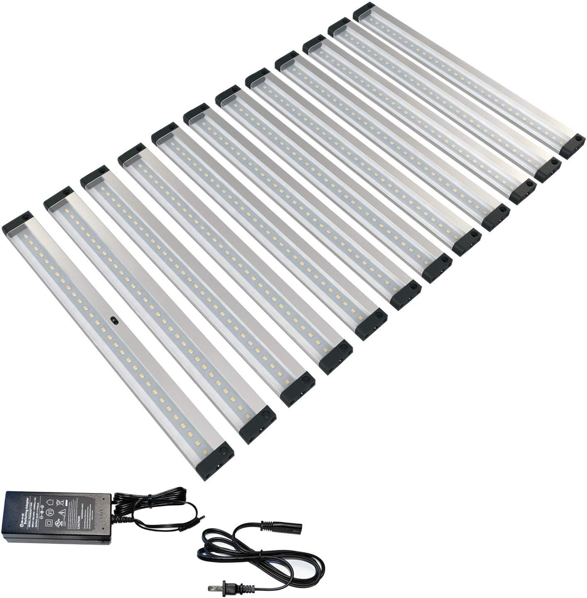 12 Panels 12 inch LED Dimmable Under Cabinet Lighting Kit E1524