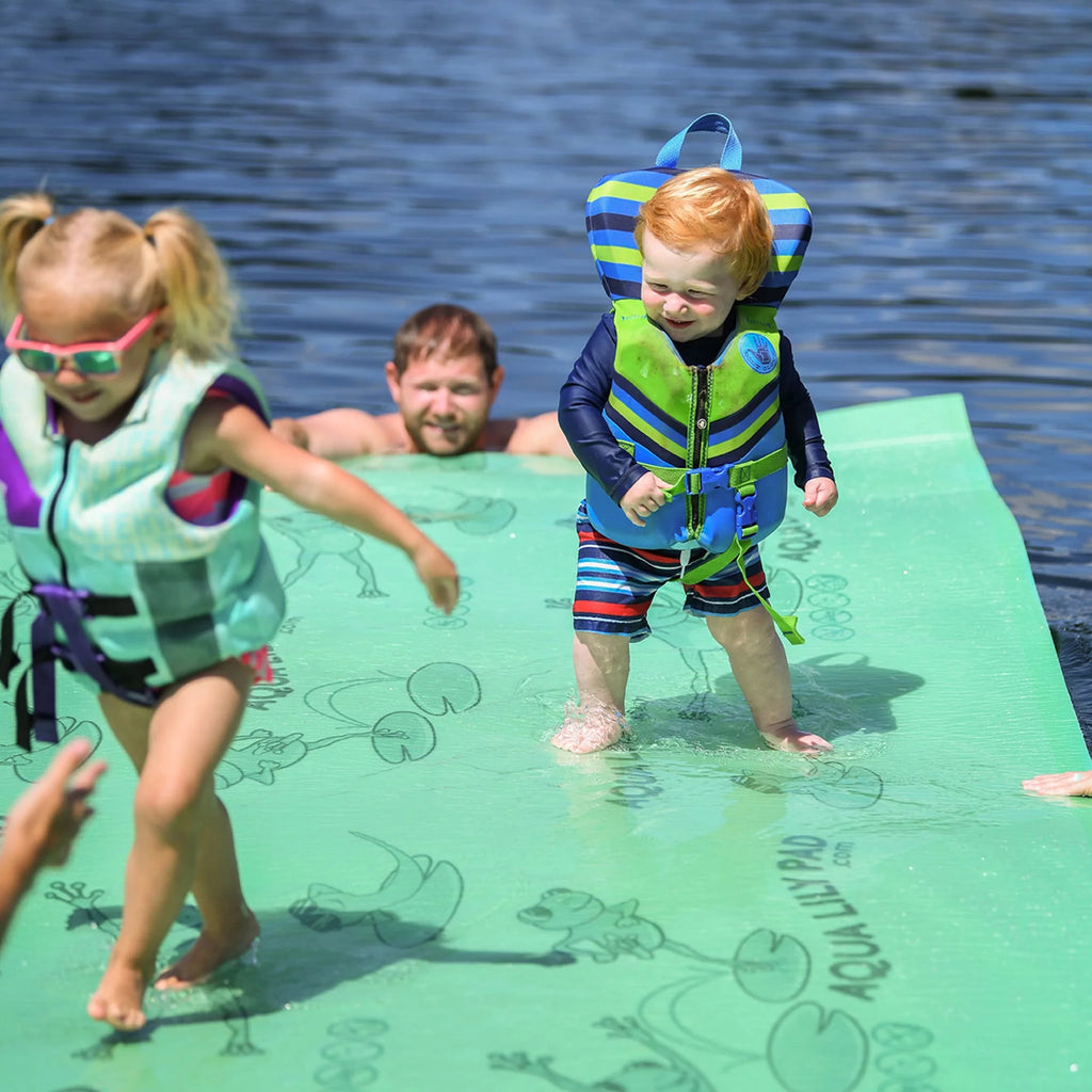 15 Ft Yellow Floating Foam Water Playground T7974
