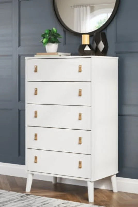 White Chest of Drawers Q3086
