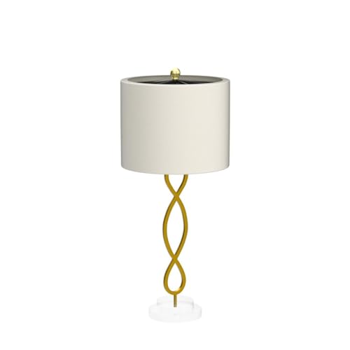 30" Brass Gold Table Lamps Set of 2 V962