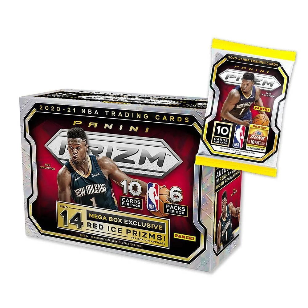NBA Prizm Basketball Trading Card Mega Box G619