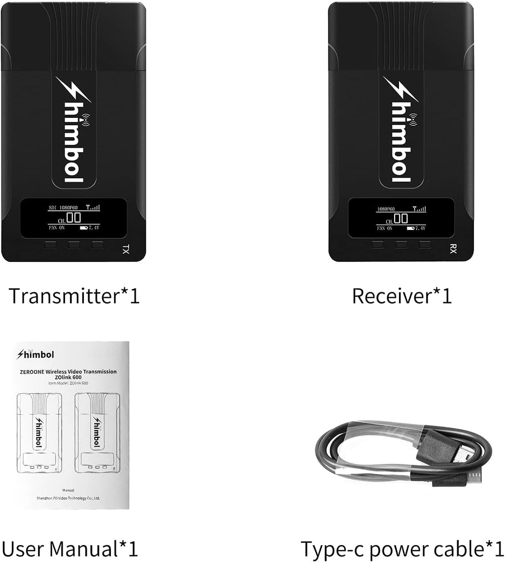 1080P60 HDMI&SDI Wireless Video Transmission System Transmitter & Receiver R791