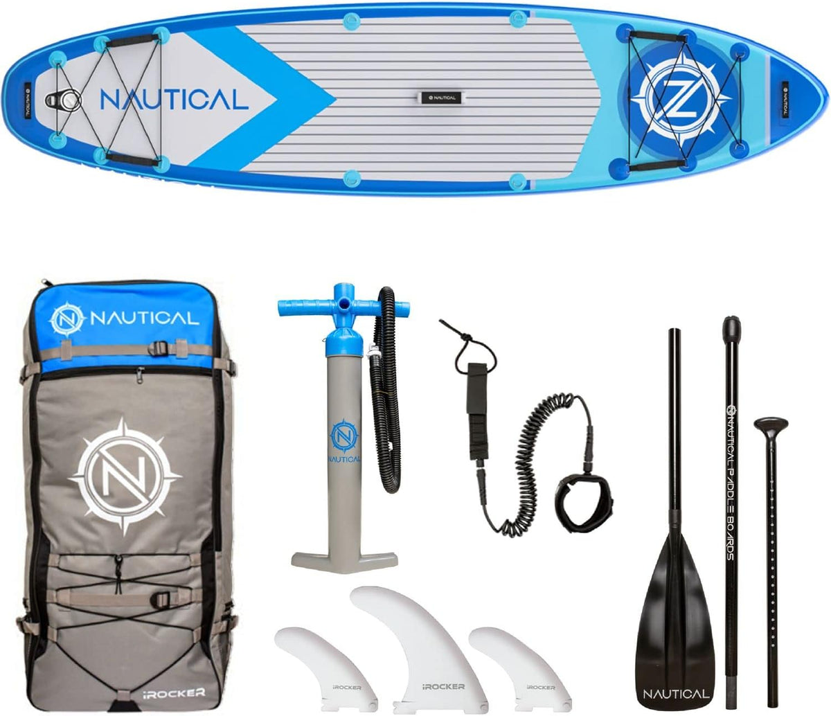 10' Inflatable Stand Up Paddle Board with Roller Bag G9876