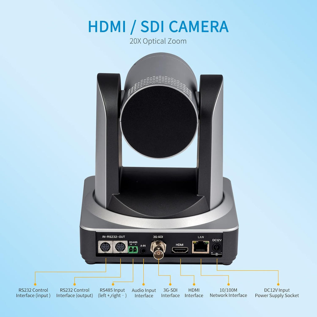 20X Optical Zoom 3G SDI HDMI IP PTZ Camera U623471