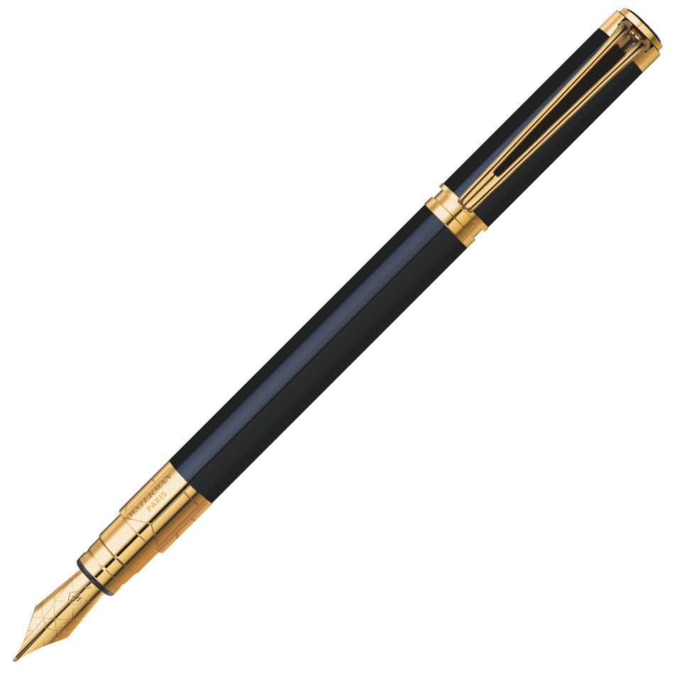 Black Lacquer Gold Fountain Pen F97760