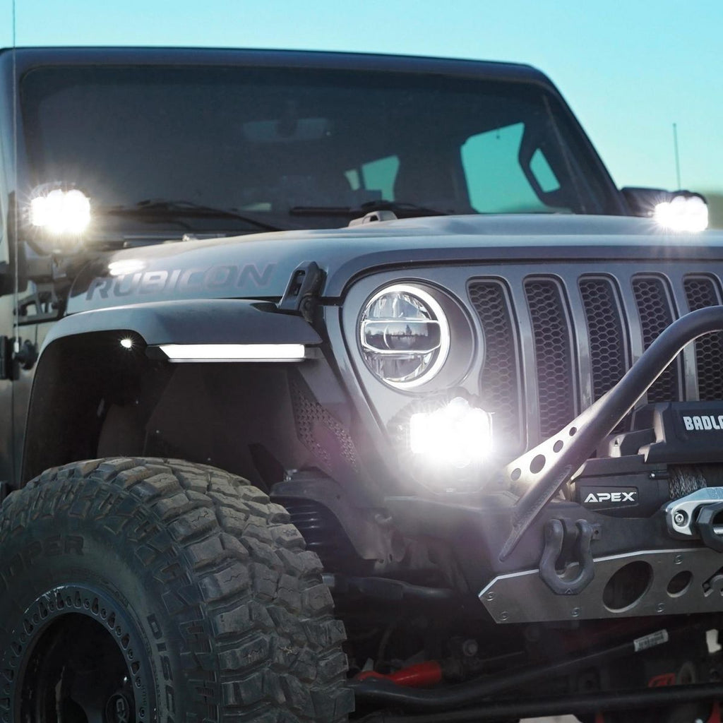 6-LED Off-Road Spot/Flood Combo Light B234963