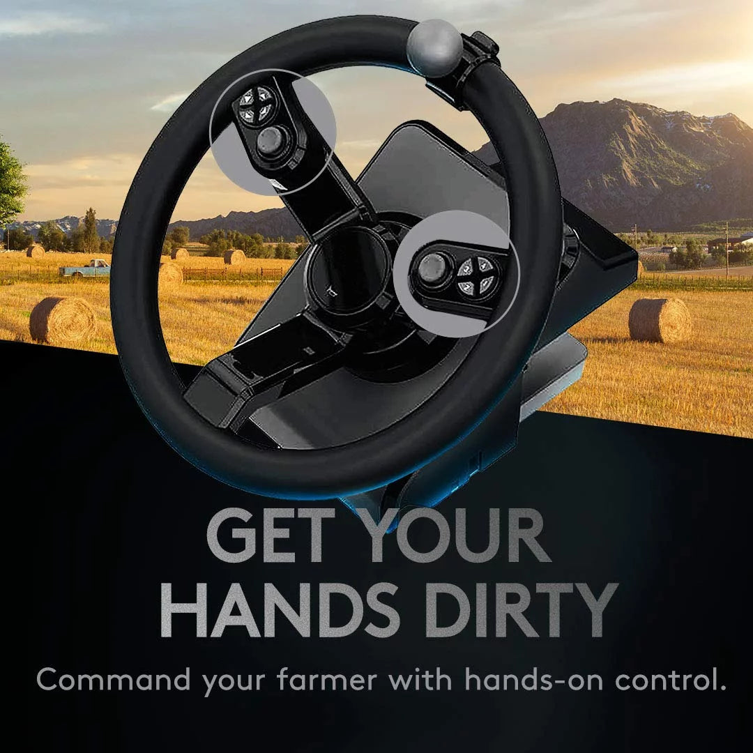 Simulation Wheel, Pedals and Side Panel Control Deck L81575