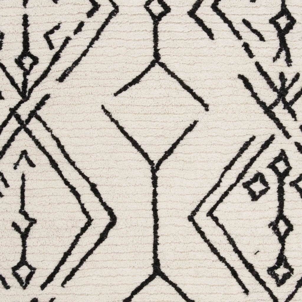 Shag Abstract Moroccan Area Rug or Runner Z84087