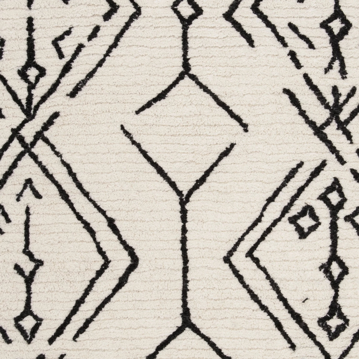Shag Abstract Moroccan Area Rug or Runner Z84087
