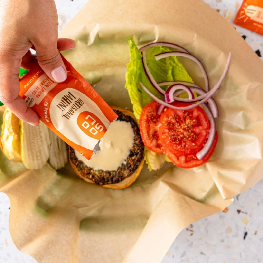 Artisanal Tahini Jars and Squeeze Packs Gluten-Free Sugar-Free W53950