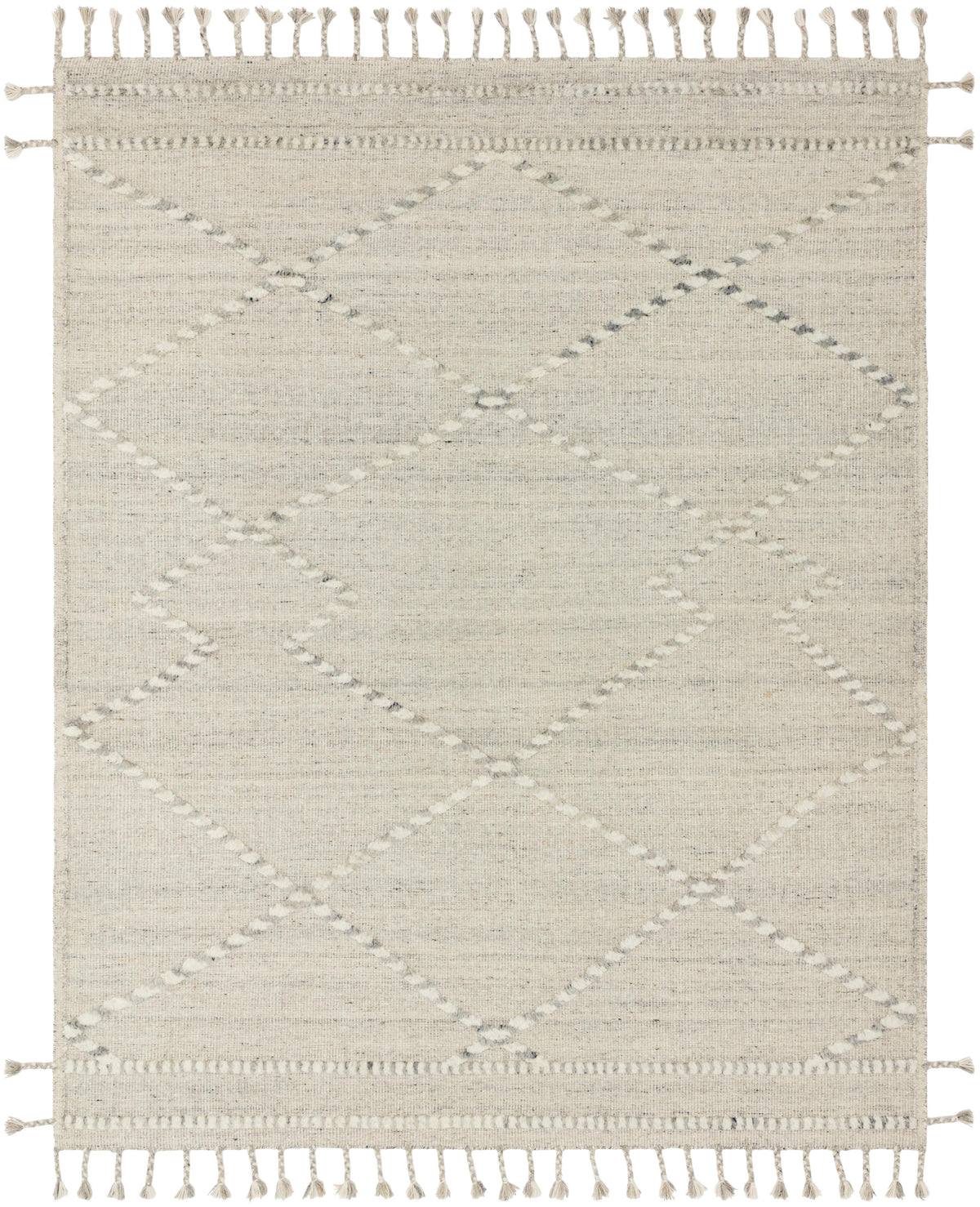 Ivory Lt. Grey 9'6 x 13'6 Rug M840