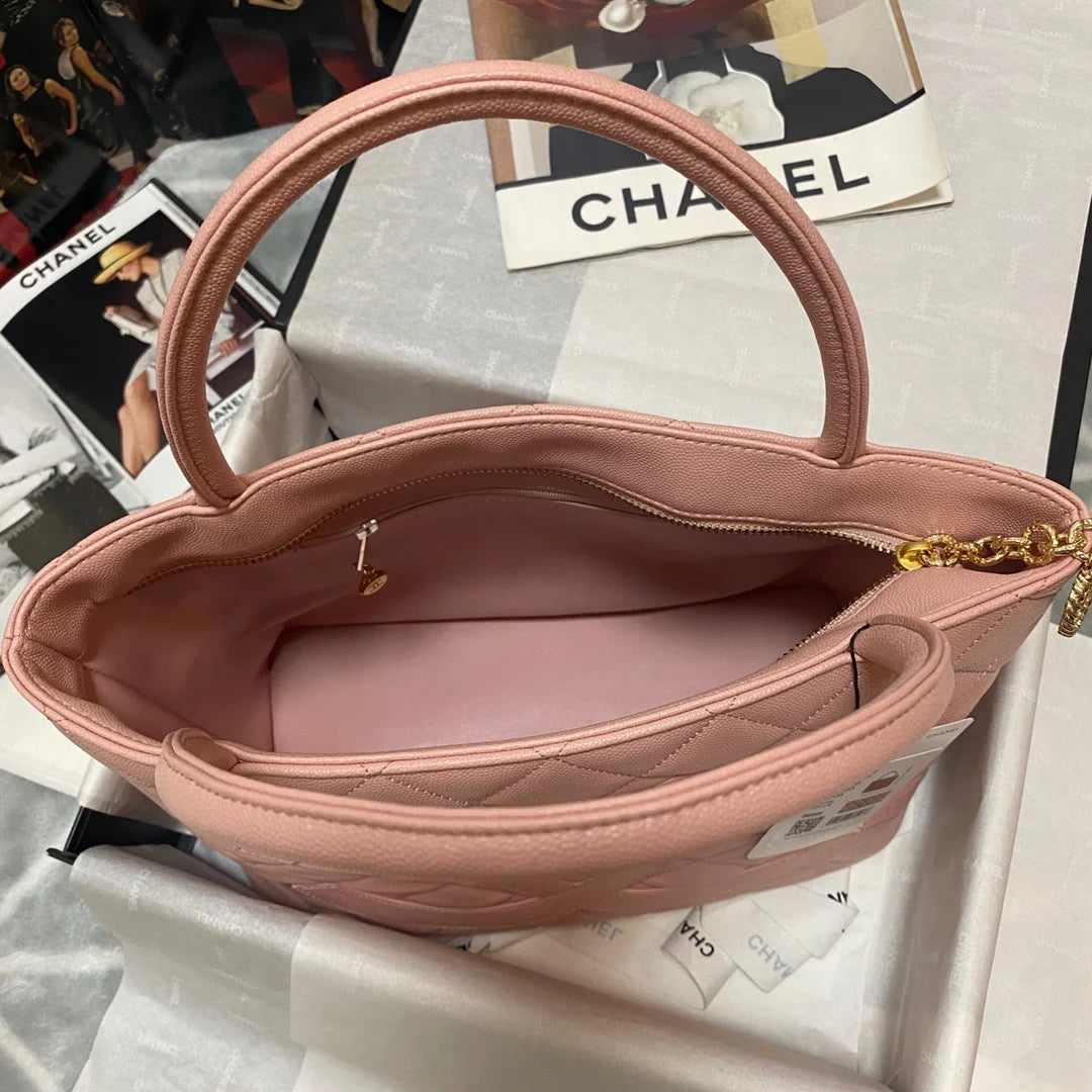 Pink Caviar Tote Handbag E306694