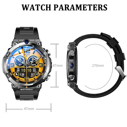 4g Sim Card Smartwatch with 1.39" Round Screen D44611