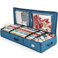 Wrapping Paper Storage Container with Interior Pockets E162619
