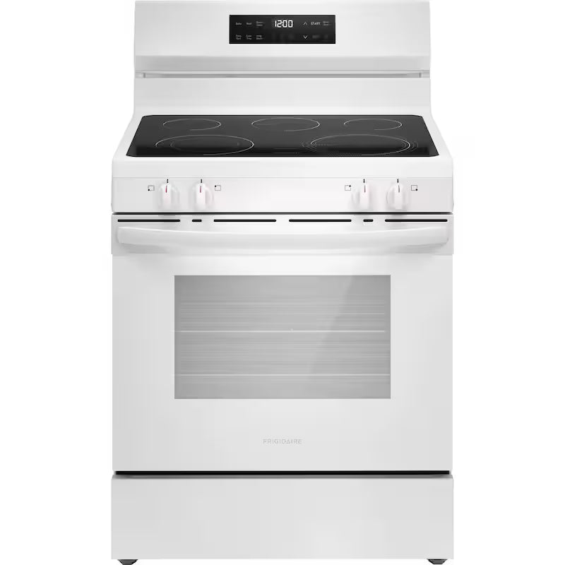 White 5 Element Freestanding Electric Range I66169
