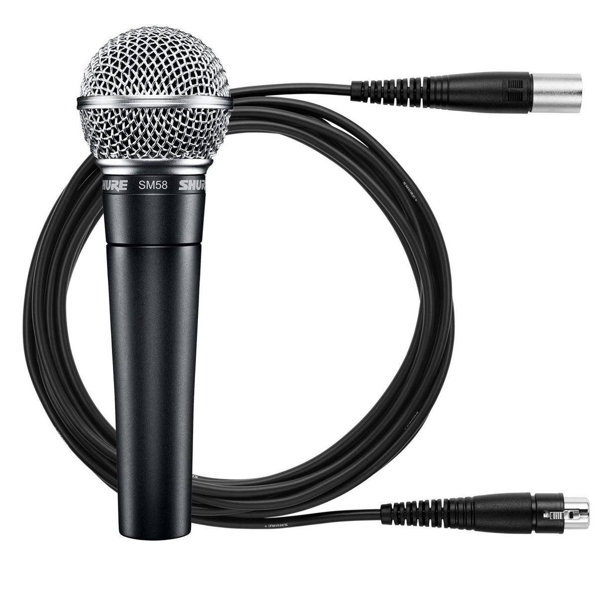 Black Vocal Microphone with XLR Cable K764911