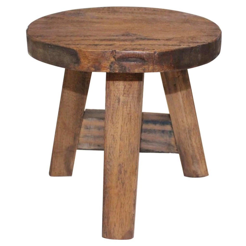 Solid Reclaimed Wood Stool N920803