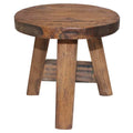 Solid Reclaimed Wood Stool N920803