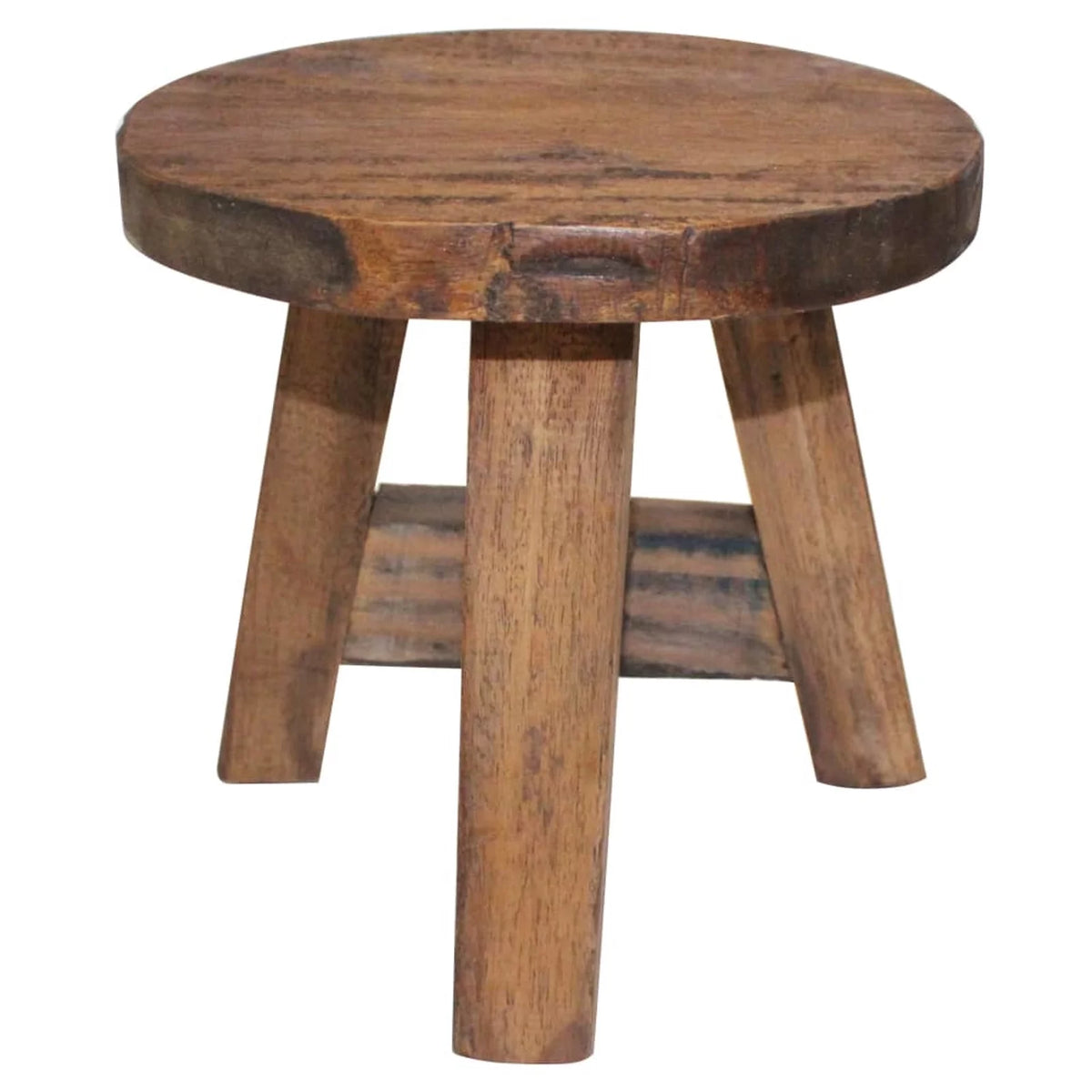 Solid Reclaimed Wood Stool N920803