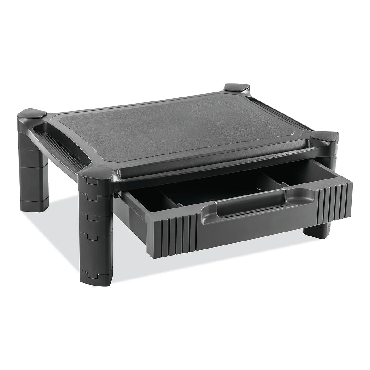 Black Large Monitor Stand with Cable Management K72900