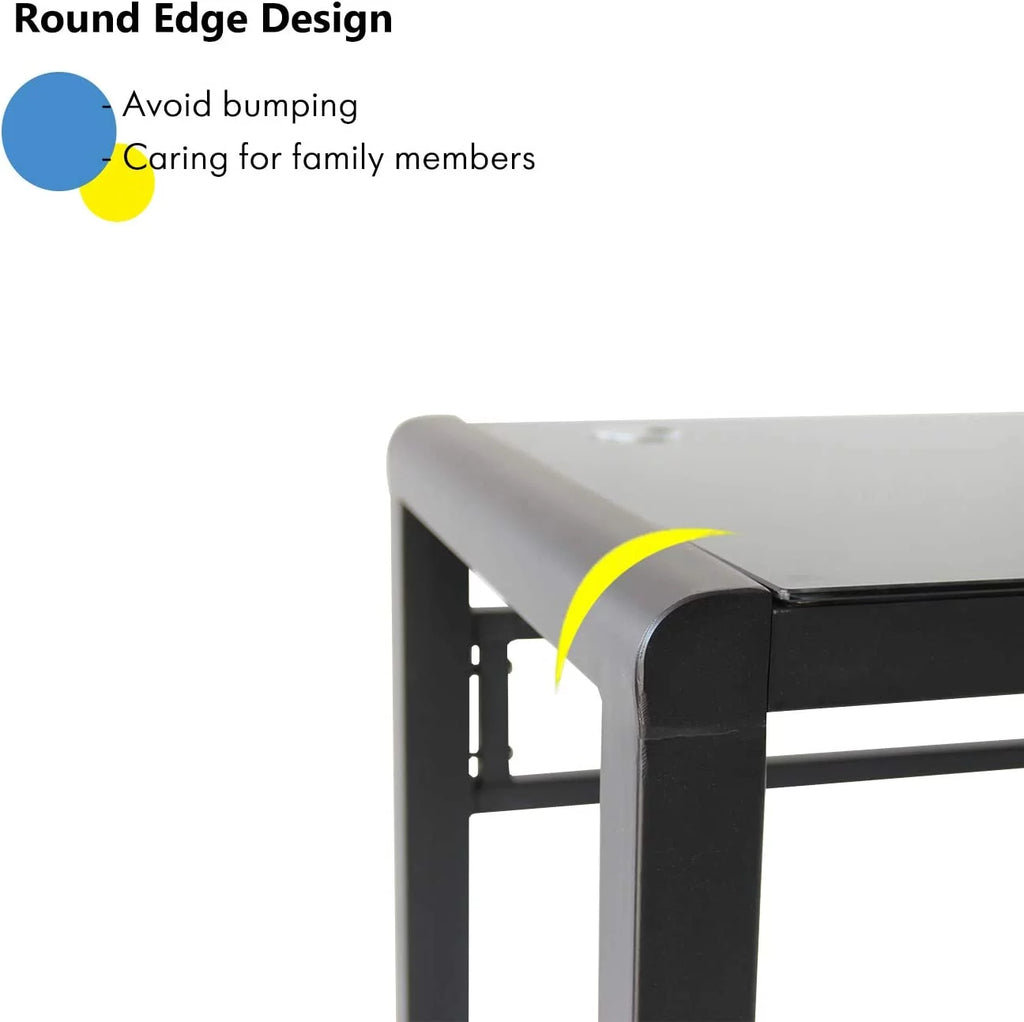 Tempered Glass Computer Desk A25550