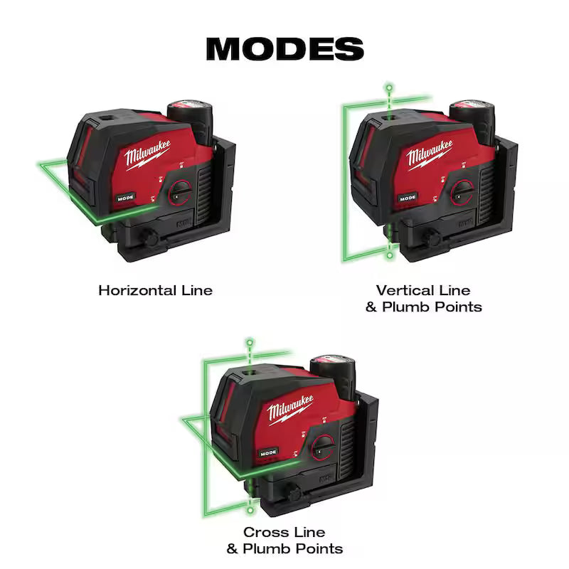 12-Volt Cordless Green Laser Level with Laser Distance Meter E651
