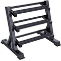 3-Tier Dumbbell Rack Weight Storage Organizer A987779