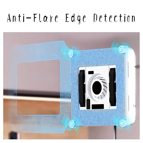 Window Cleaning Robot, Dual Water Spray, 2500Pa Suction, Wet/Dry F52276