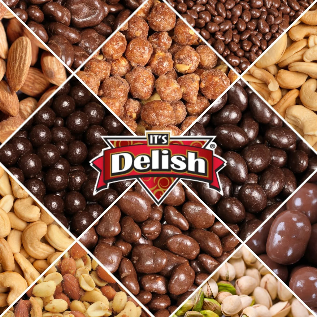 Dark Chocolate Covered Toffee Coated Hazelnuts 5 lbs N1563