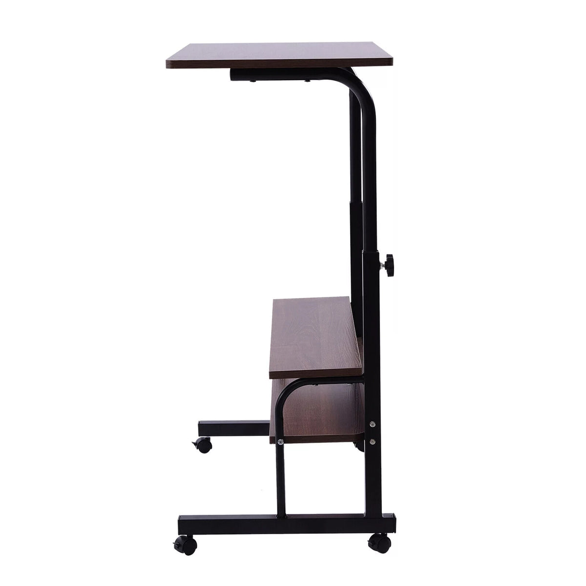 Rolling Computer Desk Corner Laptop Table B8321