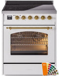 30 Induction Range with Electric Oven W616270