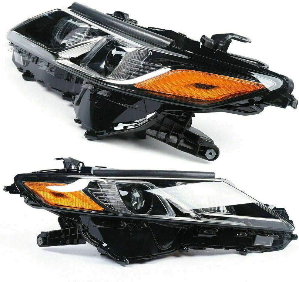 Black LED Headlamp Passenger Driver Side P317071