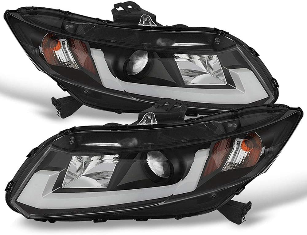 For 2012-2015 Honda Civic LED Projector Headlights M978355
