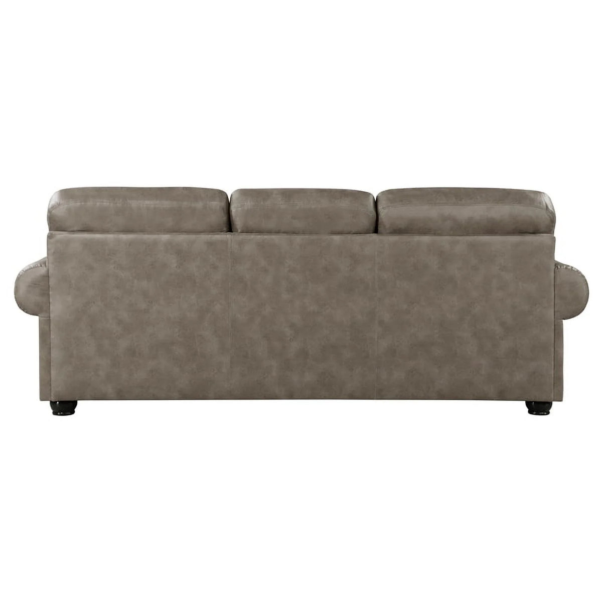 Microfiber Sofa in Mushroom Brown N82004