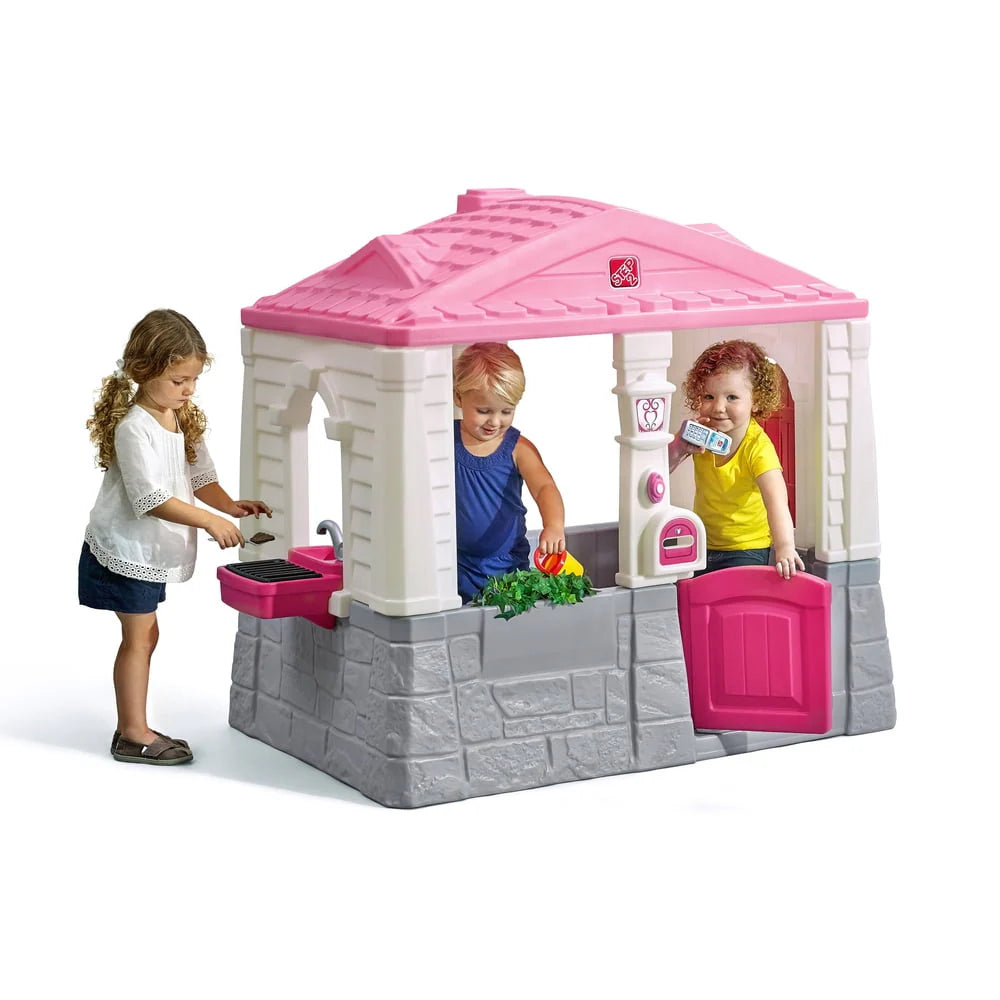 Brown Plastic Kids Playhouse P48881