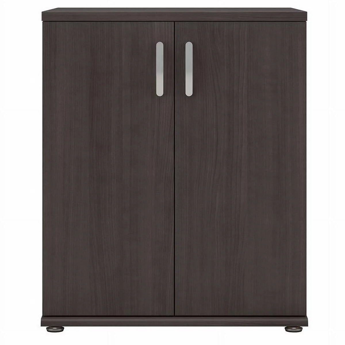 Storm Gray Engineered Wood Cabinet with Doors Y535