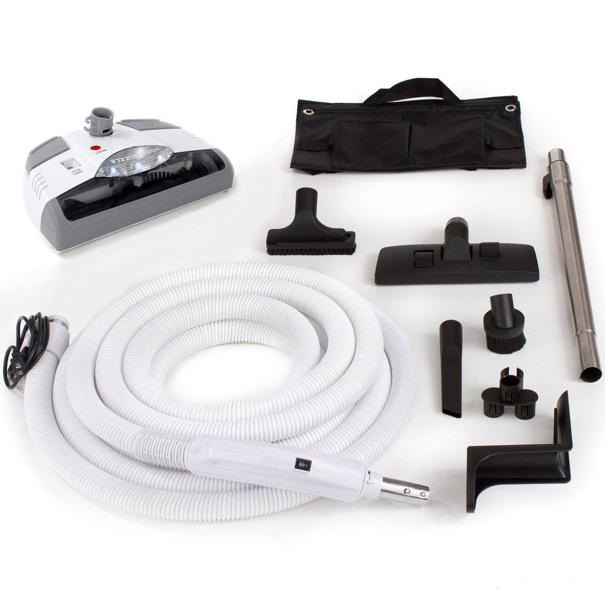 Central Vacuum Kit with Power Head and Tools M163