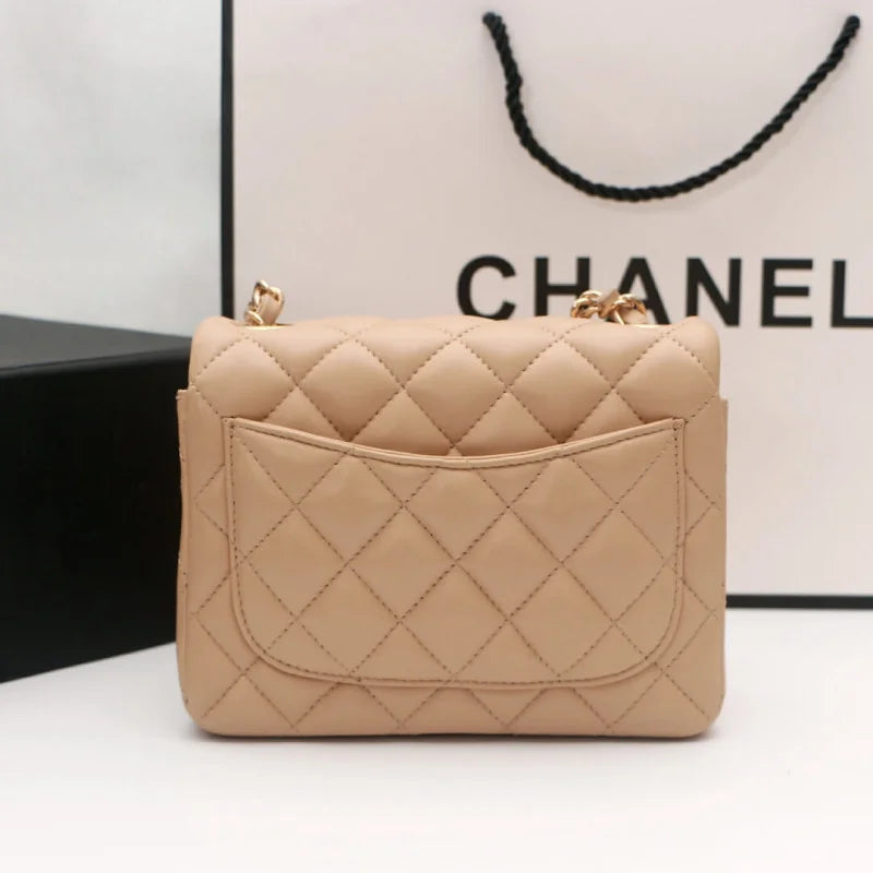 Lambskin Flap Bag V62505