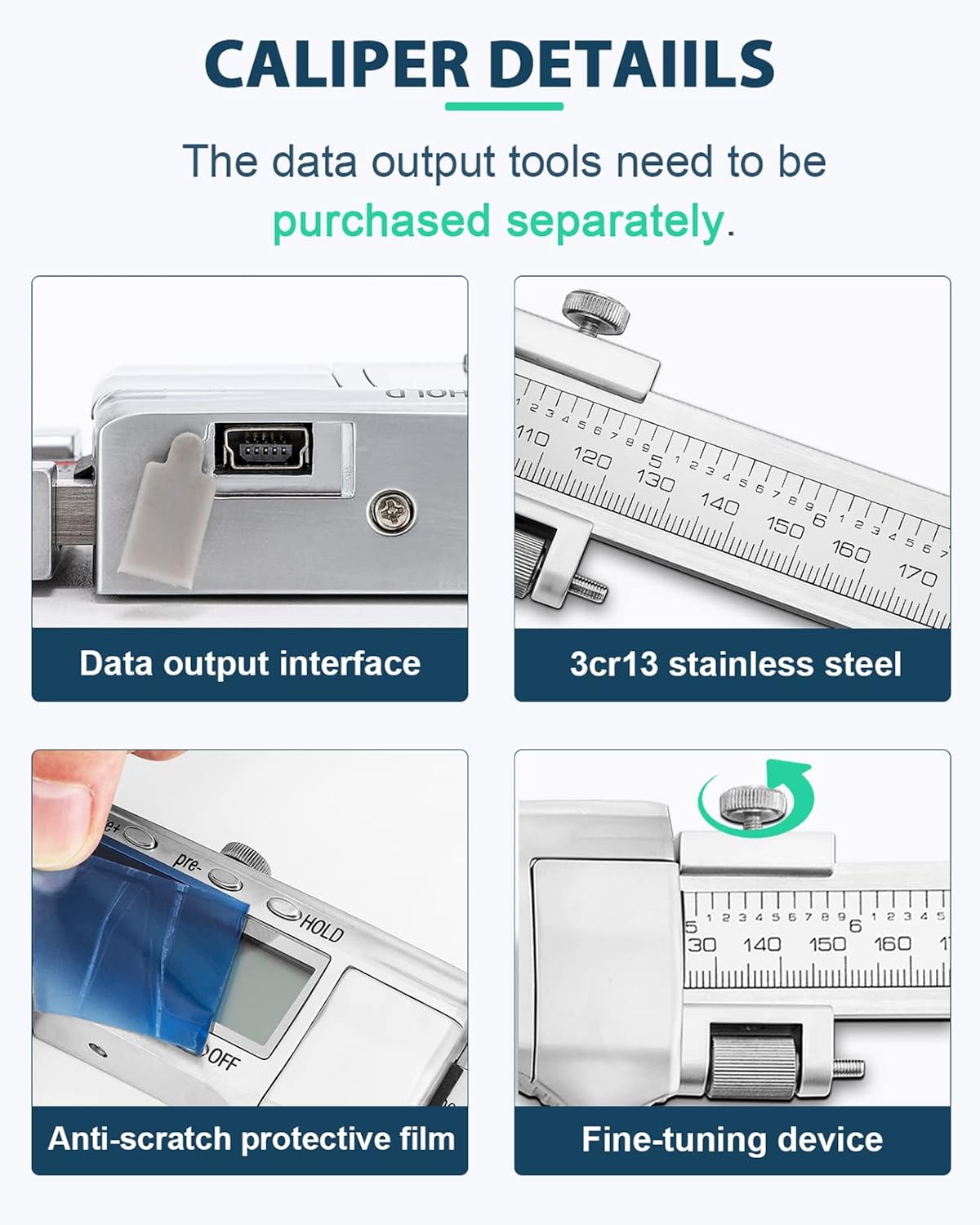 12 Inch Digital Caliper Measuring Tool M371