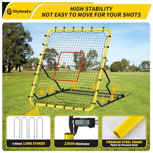 48" x 52" Baseball & Softball Rebounder Net with Carry Bag R98294